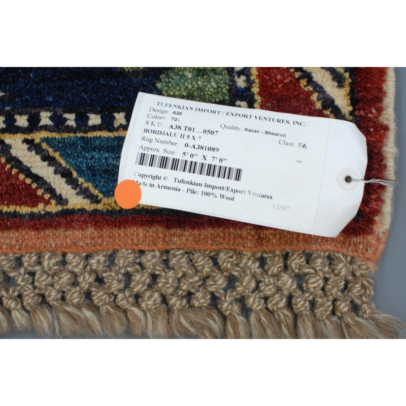 Bordjalu Hand Woven Wool Area Rug