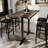 Rectangular Solid Wood Commercial Tabletop with X-Bases-1716351480-1716351481-1716351461