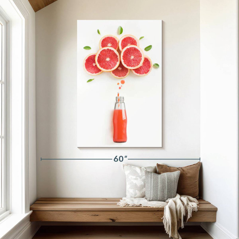 Yarlin Fresh Grapefruit Juice, 48" H x 32" W