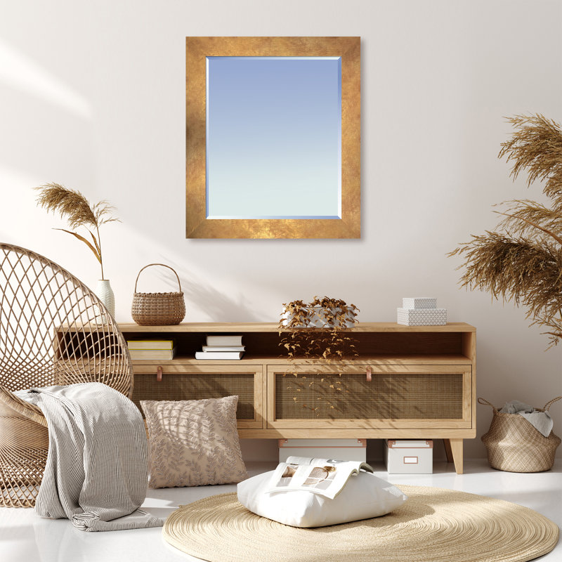 Miroir décoratif biseauté Venuti, 26 po x 30 po