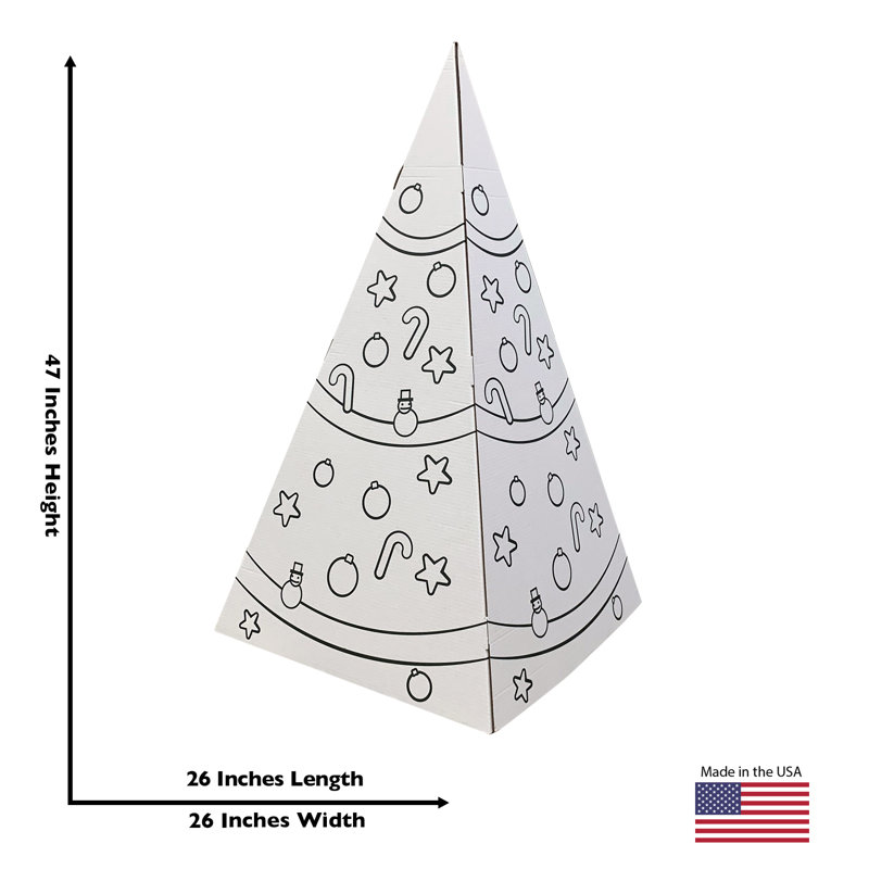 CYO 3D STAND UP CHRISTMAS TREE