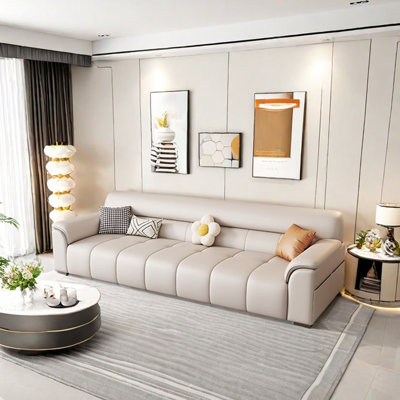Simple modern straight sofa