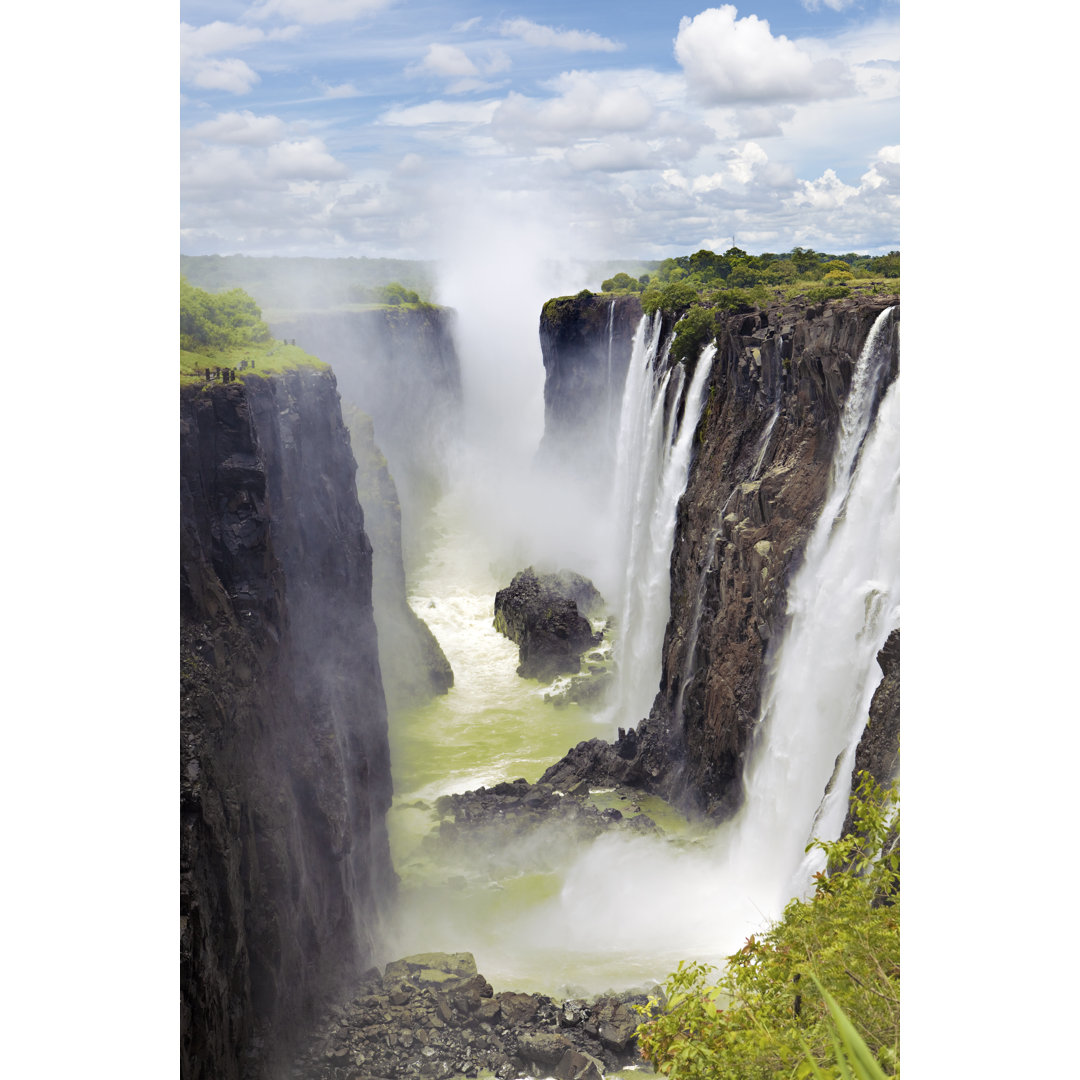 Victoria Falls von Maiteali - Kunstdrucke auf Leinwand ohne Rahmen