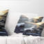 Coussin Open Book to the Evening Sea