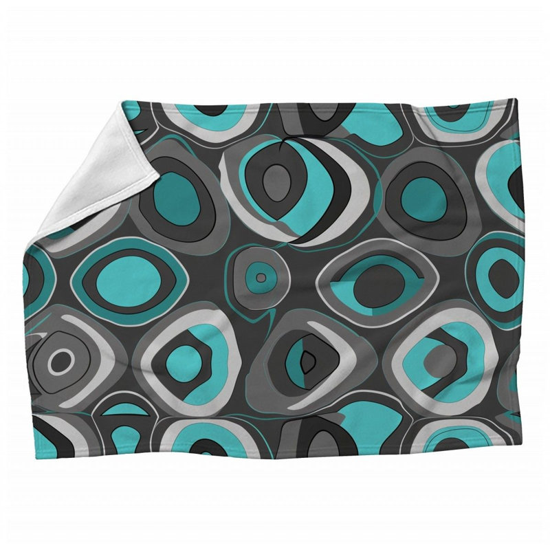 Soccer Sports Action Throw Blanket, 50" W x 60" L