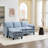 4-Piece 76'' Upholstered L-Shape Sectional-1175927385