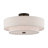 Ashaud Fabric Semi Flush Mount
