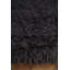 Tapis gris en laine tissé à la main Alamin Flokati-66344657