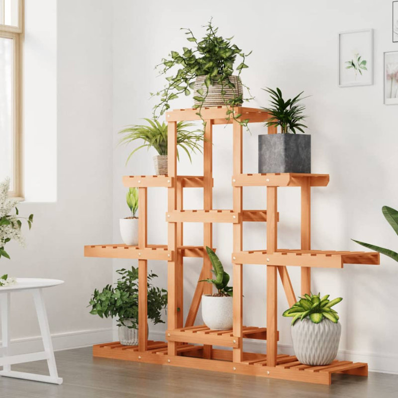 Templetree Plant Stand, Brown
