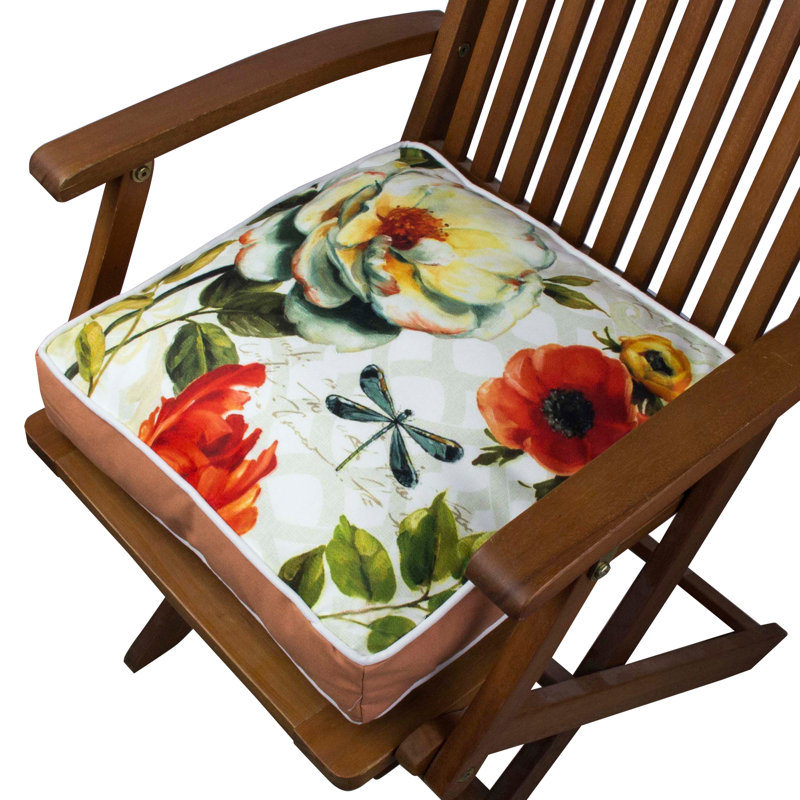 Dkwon Cotton Blend Floor Square Indoor/Outdoor Pillow Cover & Insert