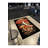 Red Mushroom Patterned Modern Decorative Washable Carpet-406719378