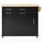 K&K Kitchen Island With Drop Leaf-403088987