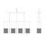 V Panels 7 - Light LED Pendant-791632118