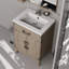 Meuble-lavabo simple 24 po X P 18 po P, comptoir en acrylique et Miroir-1532269616-1532269620