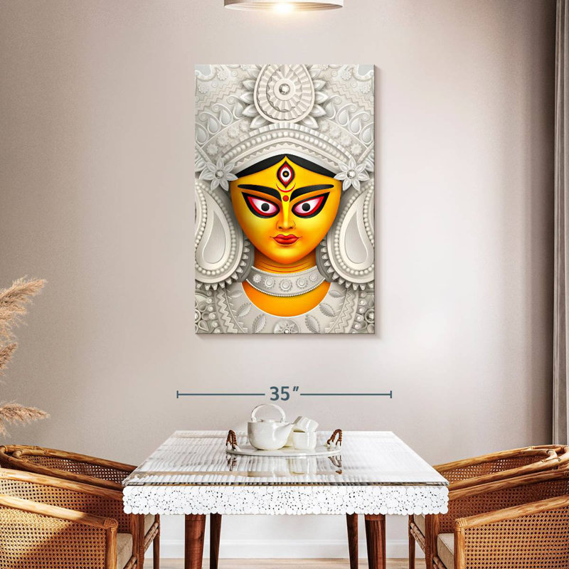 Adella Hindu Goddess Durga, 45" H x 30" W