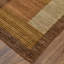 Keystone Hand Knot Color Block Rug, Brown/Rust, 2Ft X 3Ft Accent Rug-1286861306