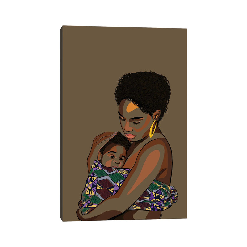 Wrapped Up In Love by NoelleRx - Print on Canvas, Wrapped Canvas, 66.04 cm H x 45.72 cm W x 1.91 cm D