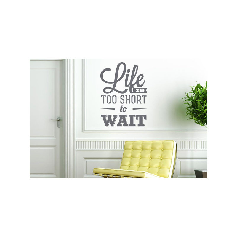 Wall Decal, Large, Grey