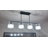 Renley 4-light 39'' Dimmable Modern/traditional Chandelier Pendant For Dining Room.Features Glass shades.-122099275