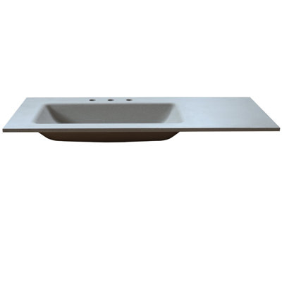 49"" Single Bathroom Vanity Top with Sink -  Bellaterra Home, CT4922L-DG