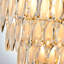 Lustre en cristal 5 niveaux