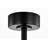52 In. Indoor Matte Black Ceiling Fan With Wood Blades, 6-Speed Remote Control-1889223456