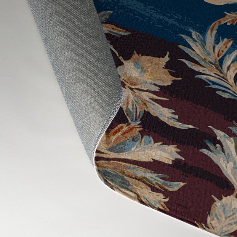 Tapis d'intérieur et d'extérieur brun Nature, Rectangle 9 pi x 12 pi