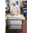 24 in. x 24 in. Stainless Steel Table With Two Undershelves-60901510