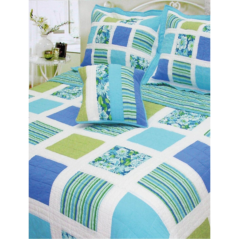 Ocean Cotton Throw Pillow
