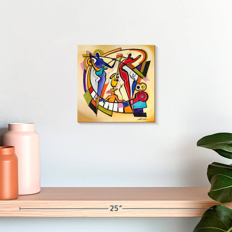Musical Vibes, 10" H x 10" W