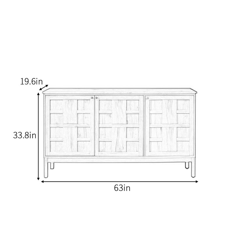 Sideboard, Burlywood