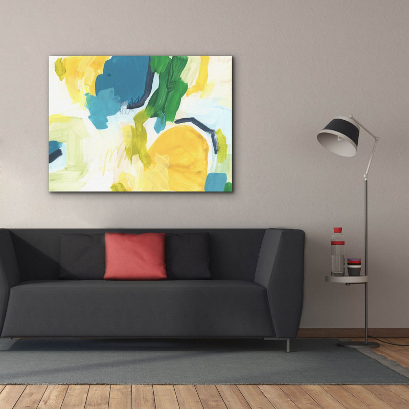 «Epic Graffiti», art mural en toile «Sunntown Up 2» par June Erica Vess, 54 po x 40 po, H 40 po x l 54 po