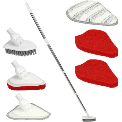 Adjustable Cleaning Brushes with Replaceable Head