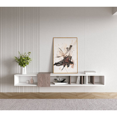 Draylee 71" Wall Mounted Floating Entertainment Media