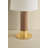 Meadowbrook 14.25" 1-Light Ceramic Rechargeable Table Lamp