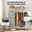 102cm Rolling Portable Wardrobe-1963084444
