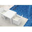 Chaise de patio avec coussins Tomosuke-27277086