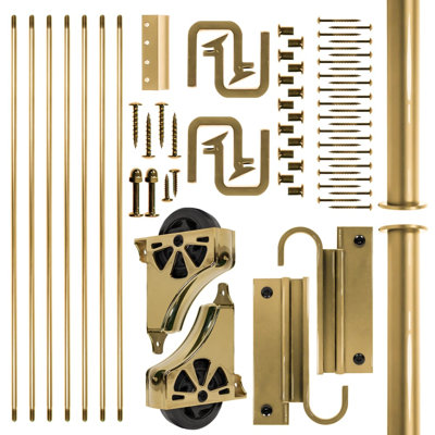 Midcre Maple 7.67' 7- Step Wood Removable Ladder