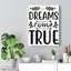Dreams Come True - Wrapped Canvas Print