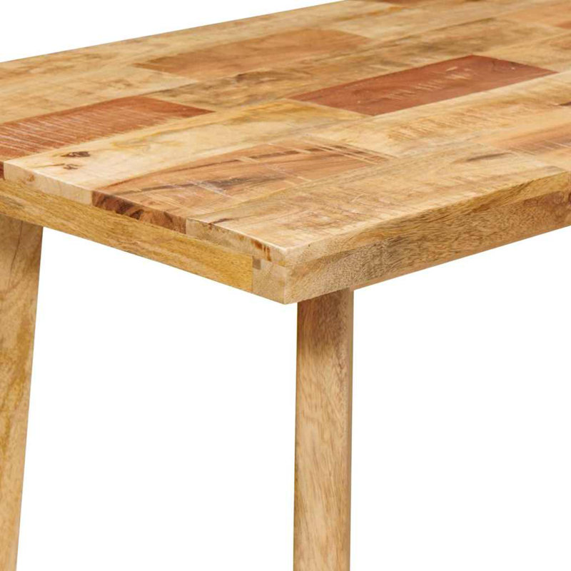 Solid Wood Dining Table, 75cmH x 100cmL x 55cmW
