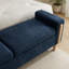Banc de rangement moderne rembourré avec tissu chenille et pieds en bois d'hévéa-1181202645-1181202651