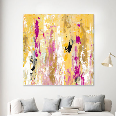 «Parisian Chic Abstract II» par Lanie Loreth, reproduction d'art sur toile tendue
