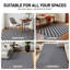 Tapis d'intérieur antidérapant à carreaux miniature anthracite, lavable à la machine-1002931511-1002931534