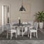 Chaise d'appoint de style transitionnel 4 pièces-634420462