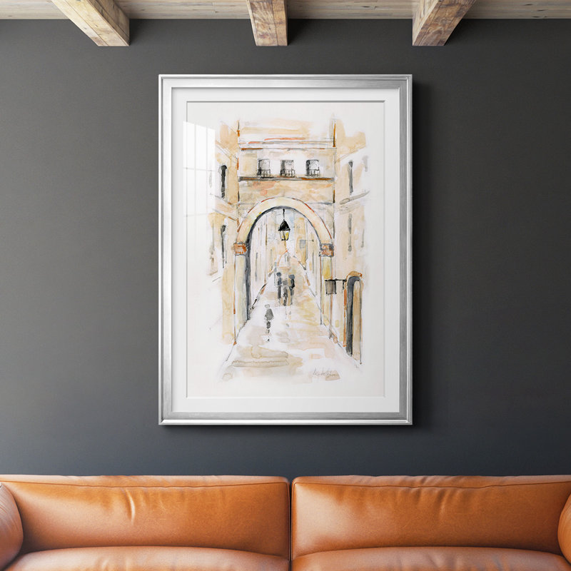 «Venice Market Day I», reproduction encadrée de qualité supérieure - prête à être accrochée, H 30,5 po x l 22,5 po x P 1 po