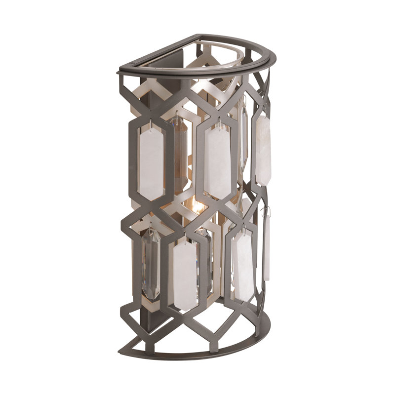 Edwal Steel Flush Mounted Sconce