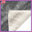 Couvertures à motif floral gris-133729166
