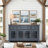Buffet Server Cabinet, No Assembly Required