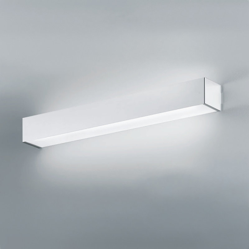 Toy 1 - Light Flush Mounted Sconce, White, 1 x 55 W CFL Lamping, 2.75" H x 24" W x 3.25" D