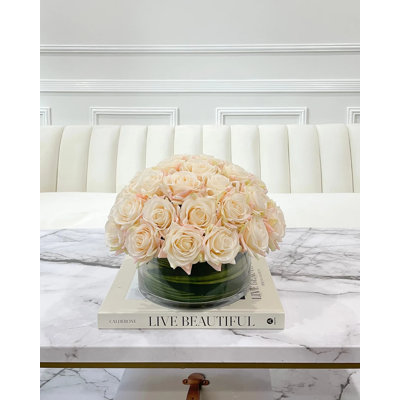Hydrangea Arrangement in Vase